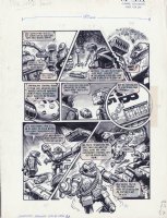 RoBUSTERS - STARLORD Summer Special 1978 - Page 8 - Geoff Campion art - 2000ad / ABC Warriors Comic Art